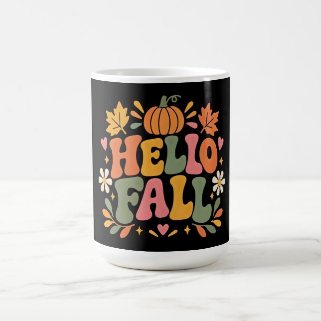Hallo Herbst Kaffeetasse (Mittel)