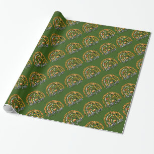 Hallo Herbst Kürbis Trend Geschenkpapier