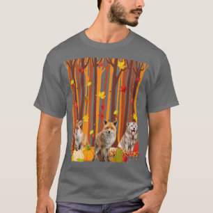 Hallo Herbst Maple Leaf Fall Pumpkin Mens Frauen T-Shirt