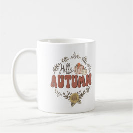 Hallo Herbst Personalisiert Kaffeetasse