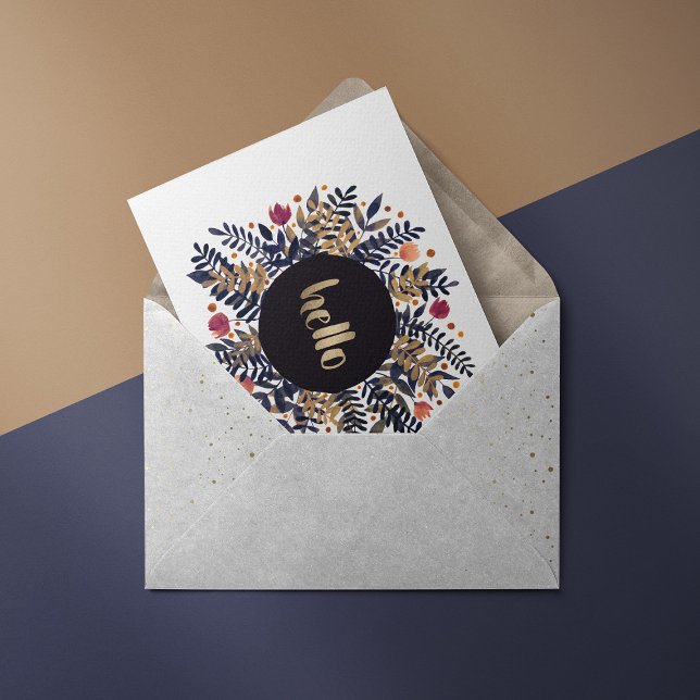 Hallo Herbst Postkarte (Von Creator hochgeladen)