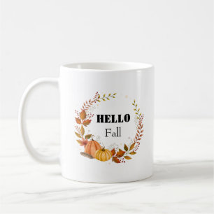 Hallo Herbst Rustikaler Kürbis – Gemütliches Farmh Kaffeetasse