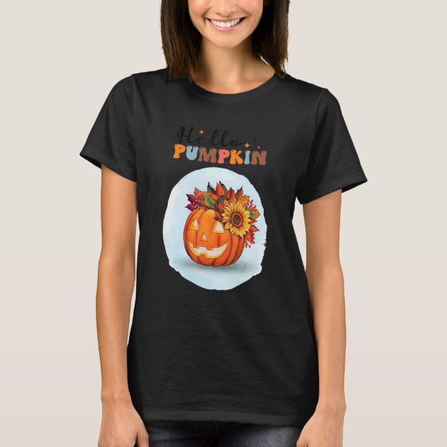 Hallo Herbst T-Shirt (Vorderseite)