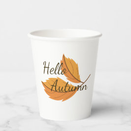 Hallo Herbst - Tasse der Herbst-Kollektion Pappbecher