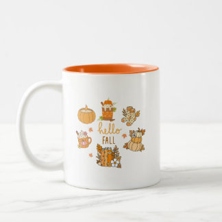 Hallo Herbst Tasse - Niedlicher Herbstgeschenk-Cup