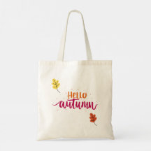 Hallo Herbst-Typografie-Design | Süße Herbstblätte