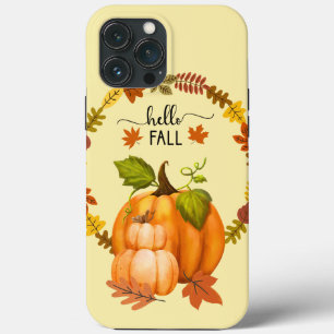 Hallo Herbst Verlassen Pumpkins Handy-iPad Hüllen