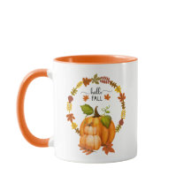 Hallo Herbstausgänge und Pumpkins-Keramik