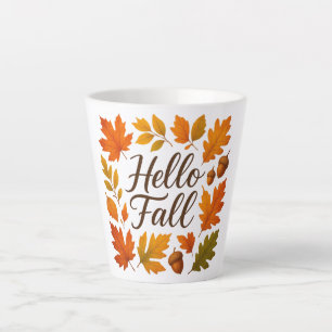 Hallo Herbstlaube und Eichhörnchen Milchtasse