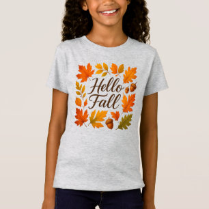 Hallo Herbstlaube und Eichhörnchen T-Shirt