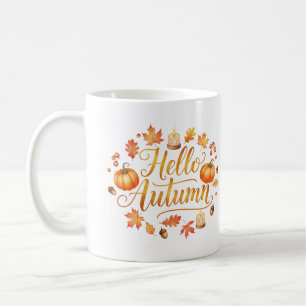 Hallo Herbstliche Tasse