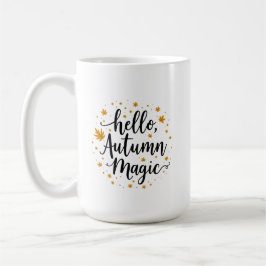 hallo, Herbstmagie Kaffeetasse