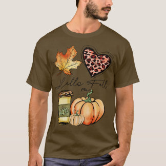 Hallo Herbstsaison T-Shirt