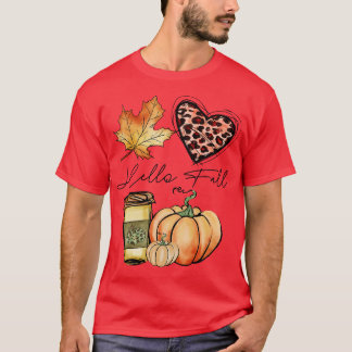 Hallo Herbstsaison T-Shirt