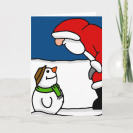 Hallo Herr Sankt Feiertagskarte