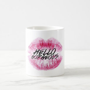 Hallo herrlich tasse