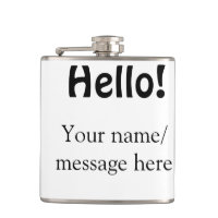 Hallo hinzufügen Namensnachricht einfach minimales