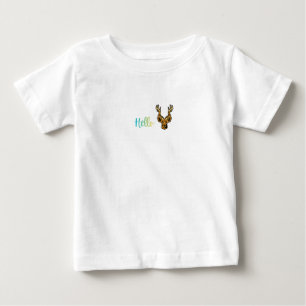 Hallo Hirsch Baby T-shirt
