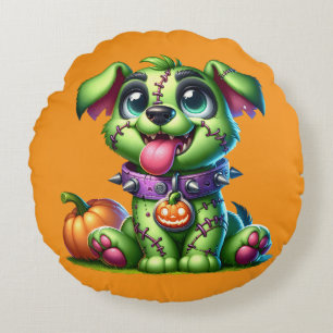 Hallo Hogg Round Pillow Rundes Kissen