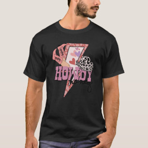Hallo Honig Cowgirl Retro Vintage Western Valentin T-Shirt