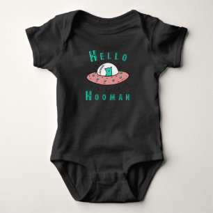 Hallo Hooman Mensch Baby Strampler