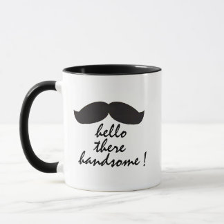 Hallo Hübscher Becher, Lustiges Freund Kaffee-Gesc Tasse