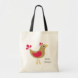 Hallo Huhn! Taschen-Tasche Tragetasche