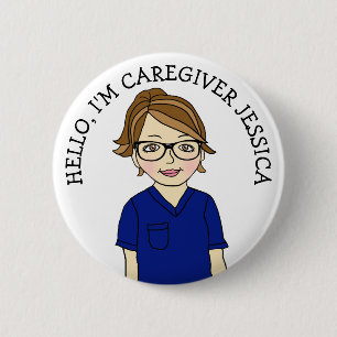 Hallo, ich bin Caregiver Add Name Button