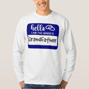 Hallo, ich bin das Abzeichen des Großvaters T-Shirt