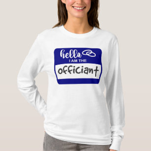 Hallo, ich bin das offizielle Abzeichen für den Na T-Shirt
