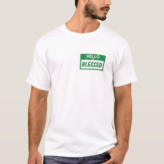 Hallo ich bin gesegnet Kleeblatt St Patricks Men W T-Shirt