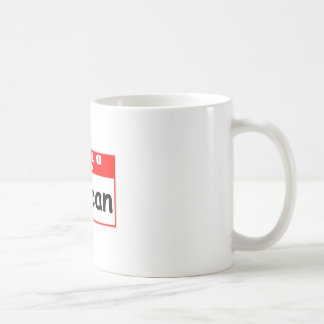 Hallo, ich bin Koreaner ... Nametag Kaffeetasse