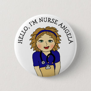 Hallo, ich bin Krankenschwester Name hinzufügen Button