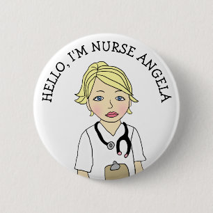 Hallo, ich bin Krankenschwester Name hinzufügen Button