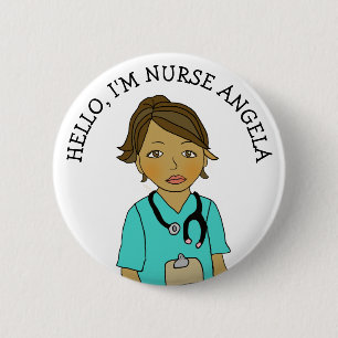 Hallo, ich bin Krankenschwester Name hinzufügen Button