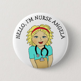 Hallo, ich bin Krankenschwester Name hinzufügen Button