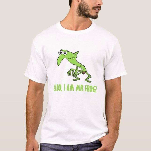 Hallo, ich bin Mr. Frog Psychicpebbles Lächeln Fre T-Shirt (Vorderseite)