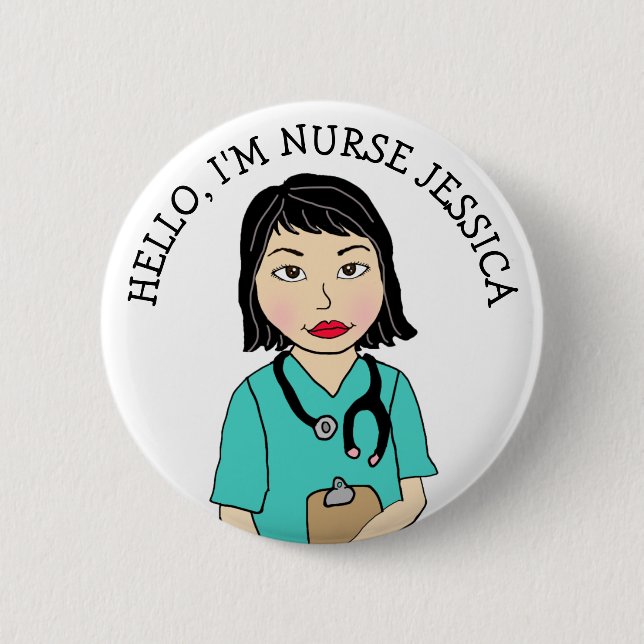 Hallo, ich bin Nurse Add Button (Vorderseite)