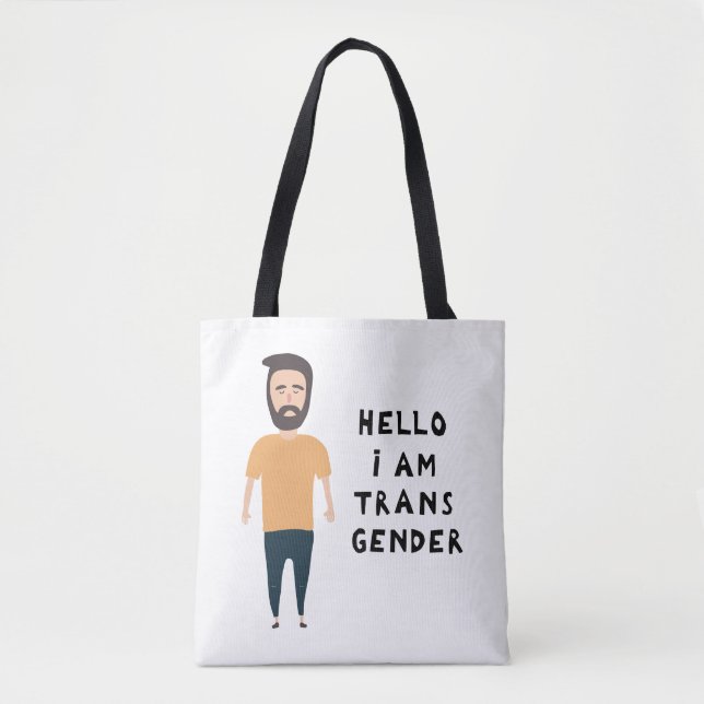 Hallo Ich bin Transgender (Vorderseite)