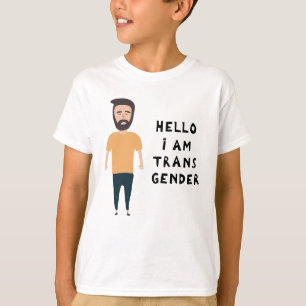 Hallo Ich bin Transgender T-Shirt