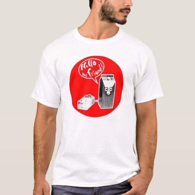Hallo, ich Freund! T-Shirt (Vorderseite)