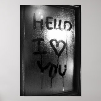 Hallo, ich Liebe dich! Poster