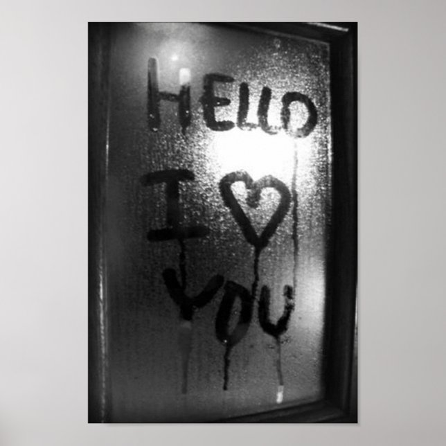 Hallo, ich Liebe dich! Poster (Vorne)