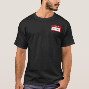 "Hallo Ich tue mein Bestes" Name Tag Funny T-Shirt