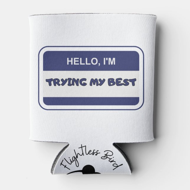 Hallo, ich versuche mein Bestes zu geben Dosenkühler (Vorderseite)