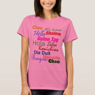 Hallo im viele SprachT - Shirt