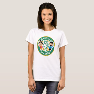 Hallo in LAOS T-Shirt