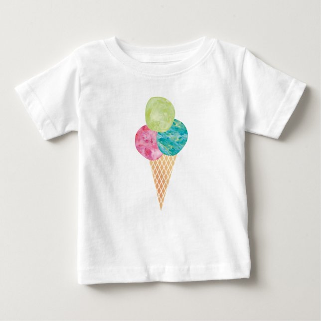 Hallo in vielen Sprachen Typografie Kinder T - Shi Baby T-shirt (Vorderseite)