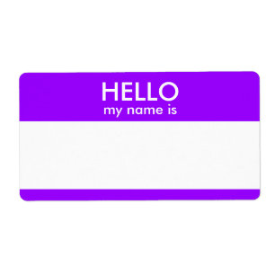 HALLO ist mein Name