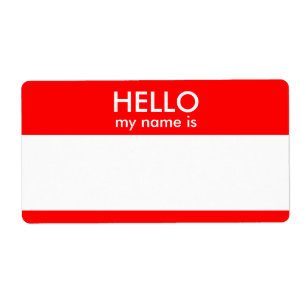 HALLO ist mein Name